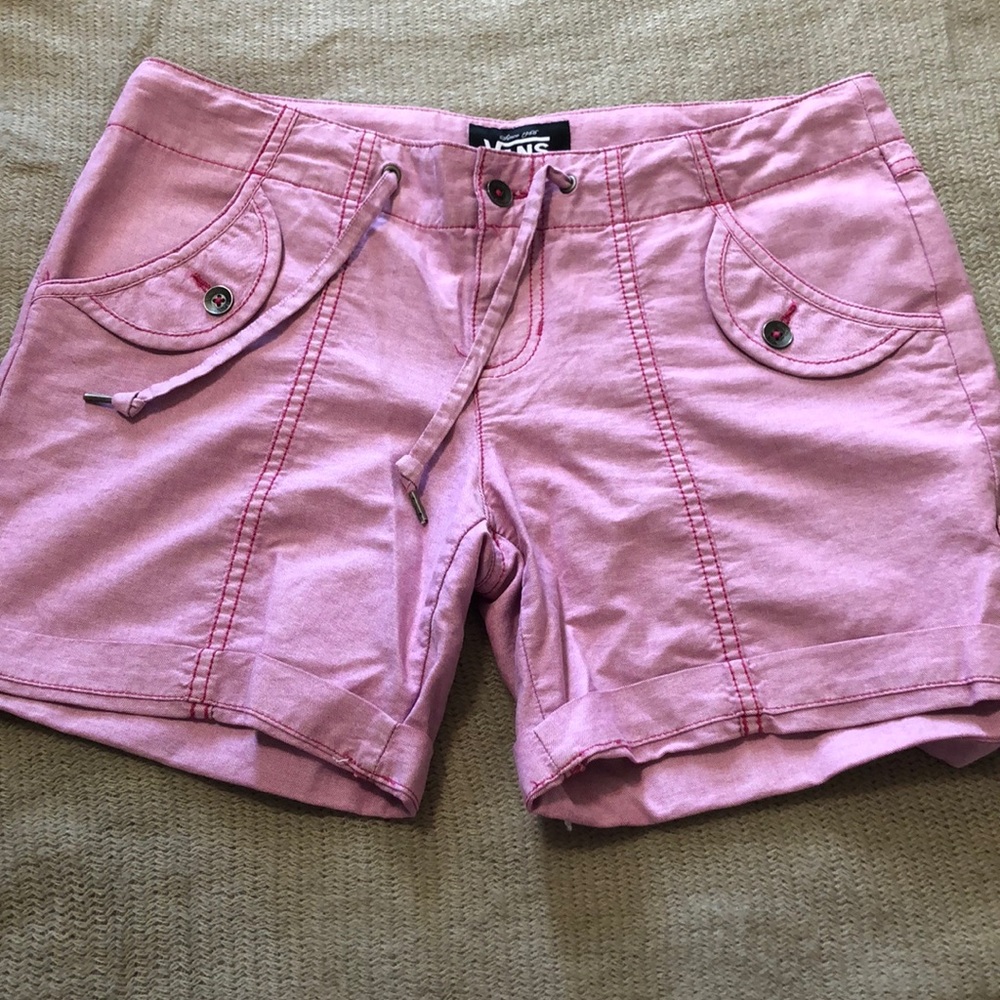 Pink shorts from Vans